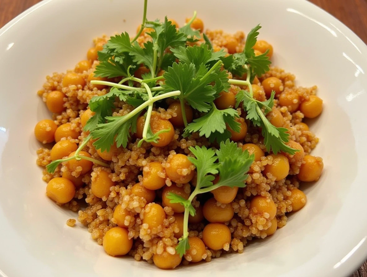 A nutritious and spicy power bowl.