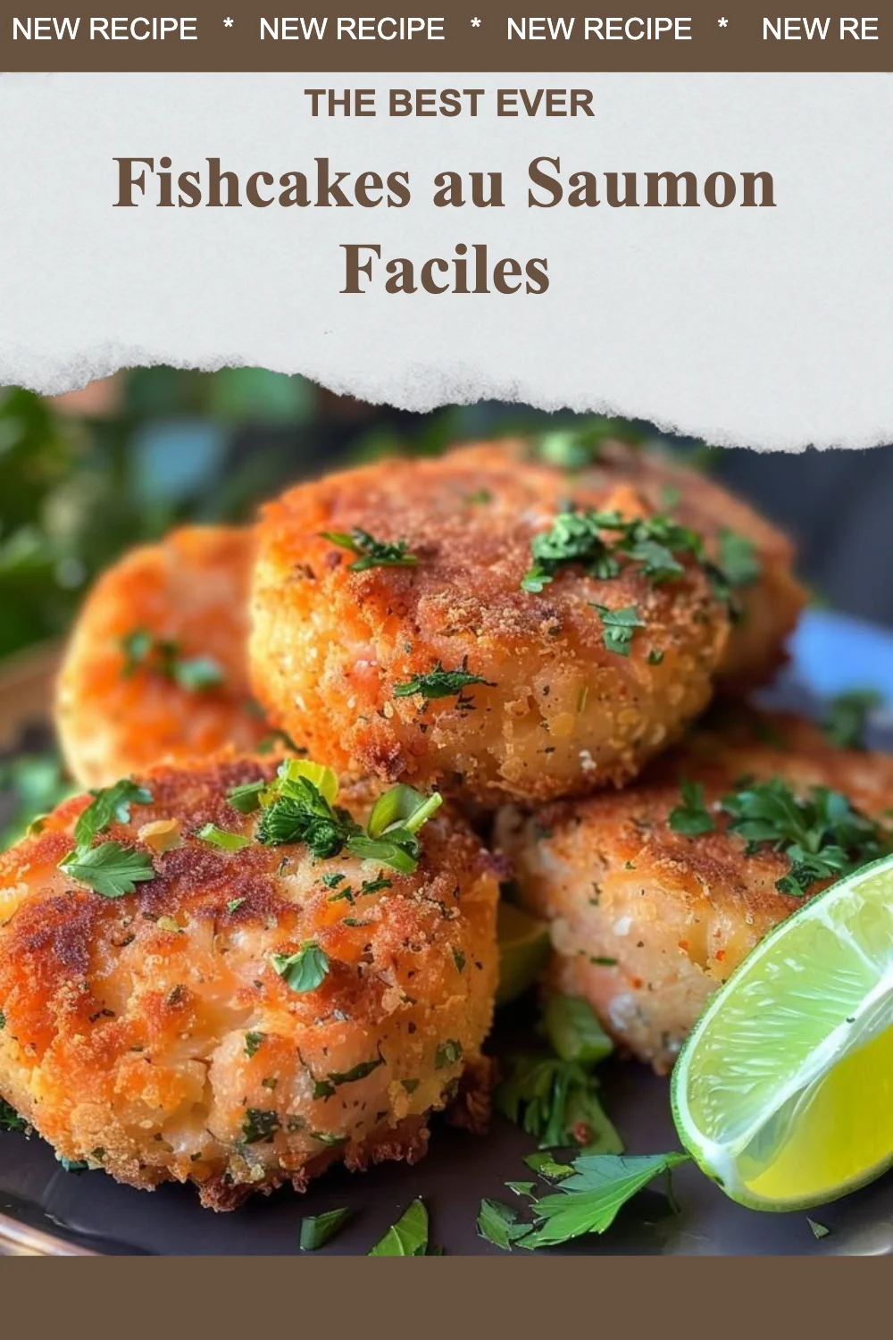 Recette de fishcakes au saumon faciles à préparer à la maison