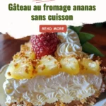 Gâteau Velours aux Fraises