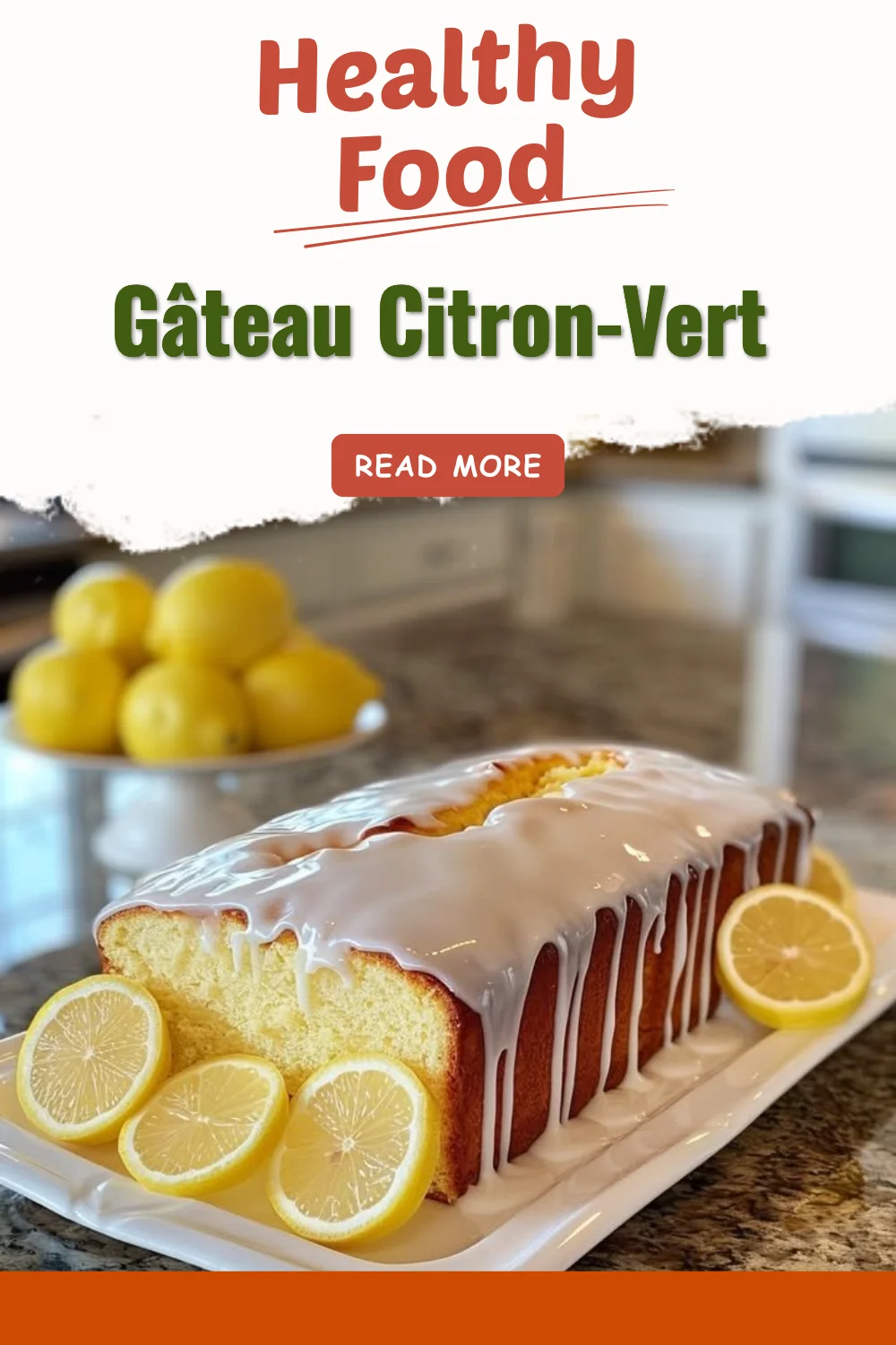 Gâteau Citron-Vert moelleux décoré de zestes de citron vert