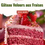 Gâteau Poke au Chocolat Blanc et Mûres avec Ganache aux Mûres