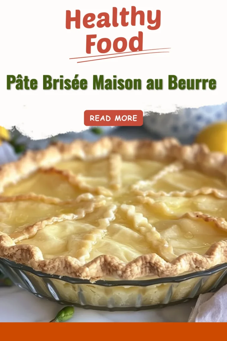 Recette de Pâte Brisée Maison au Beurre pour des tartes savoureuses