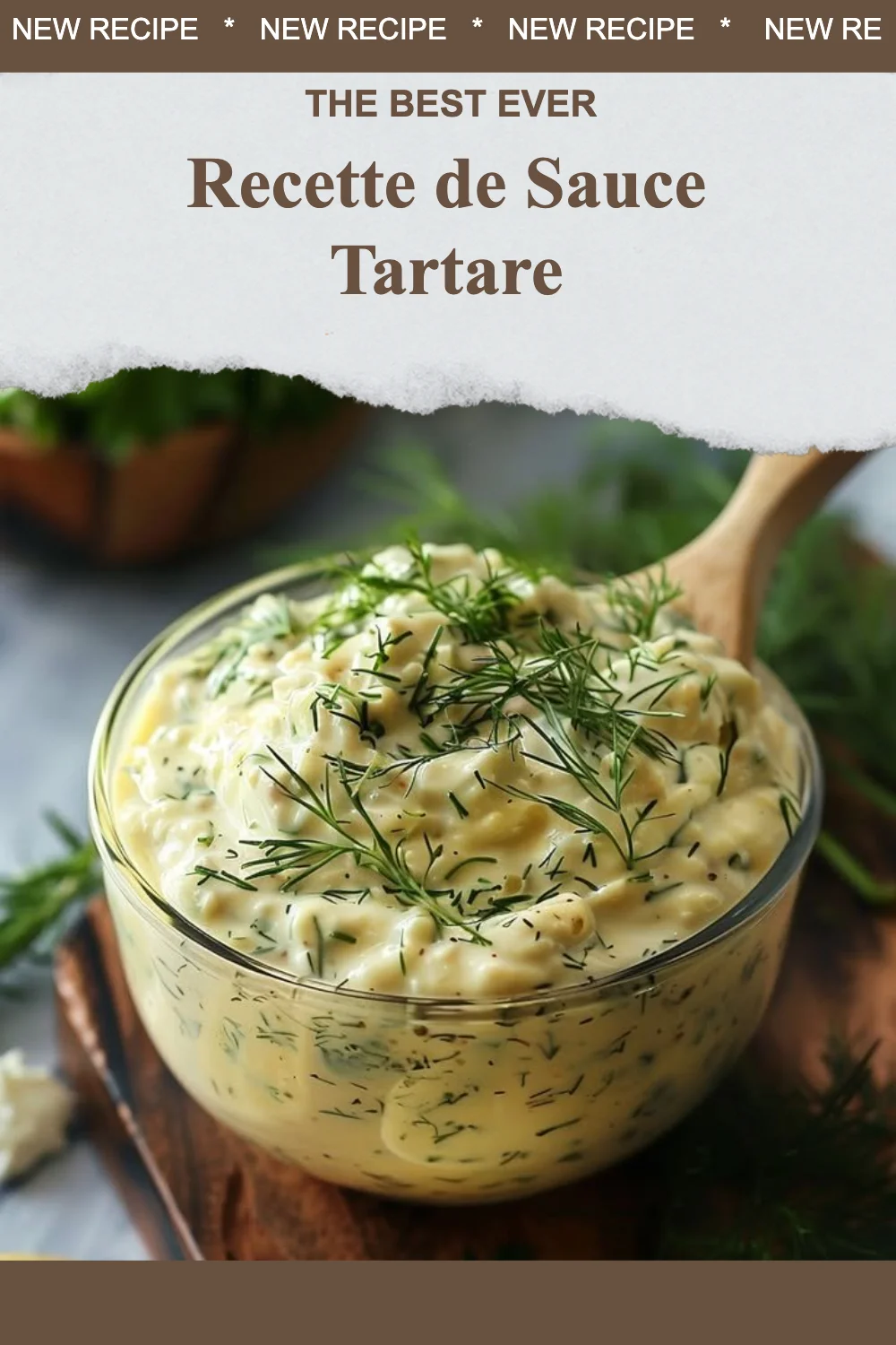 Recette de sauce tartare maison pour accompagner vos plats de fruits de mer