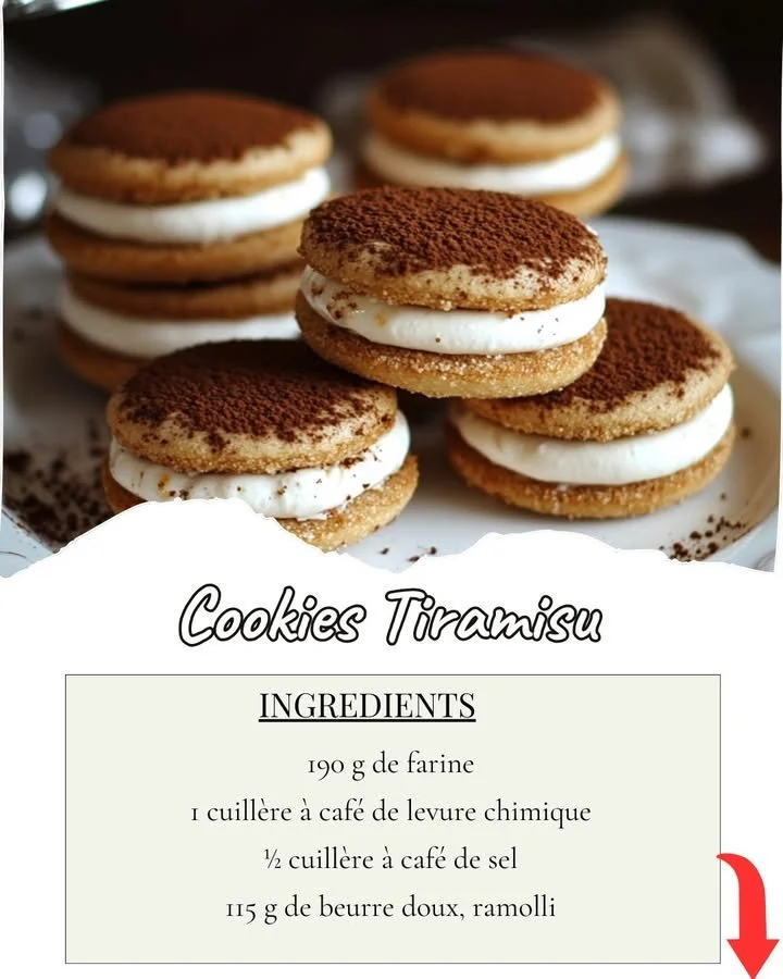 Dessert tiramisu aux cookies, une création gourmande et savoureuse