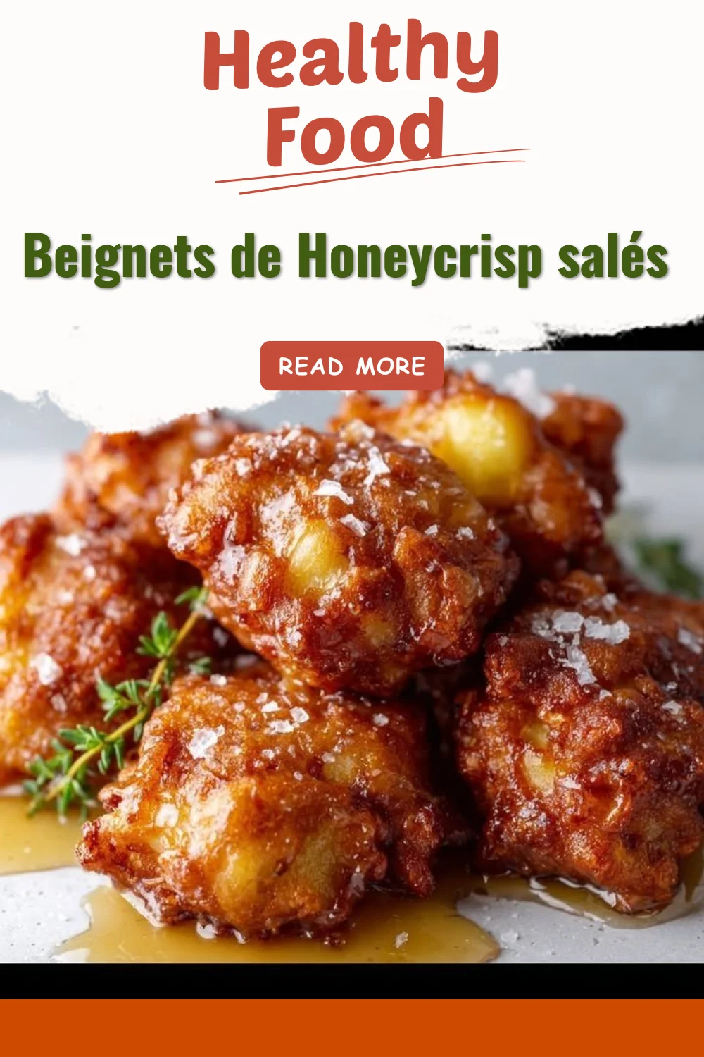 Beignets salés au Honeycrisp, une gourmandise sucrée-salée à découvrir