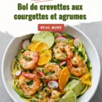 Crevettes croustillantes en croûte de nouilles avec sauce dip au basilic thaï