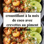 Wraps de laitue iceberg avec crevettes croustillantes