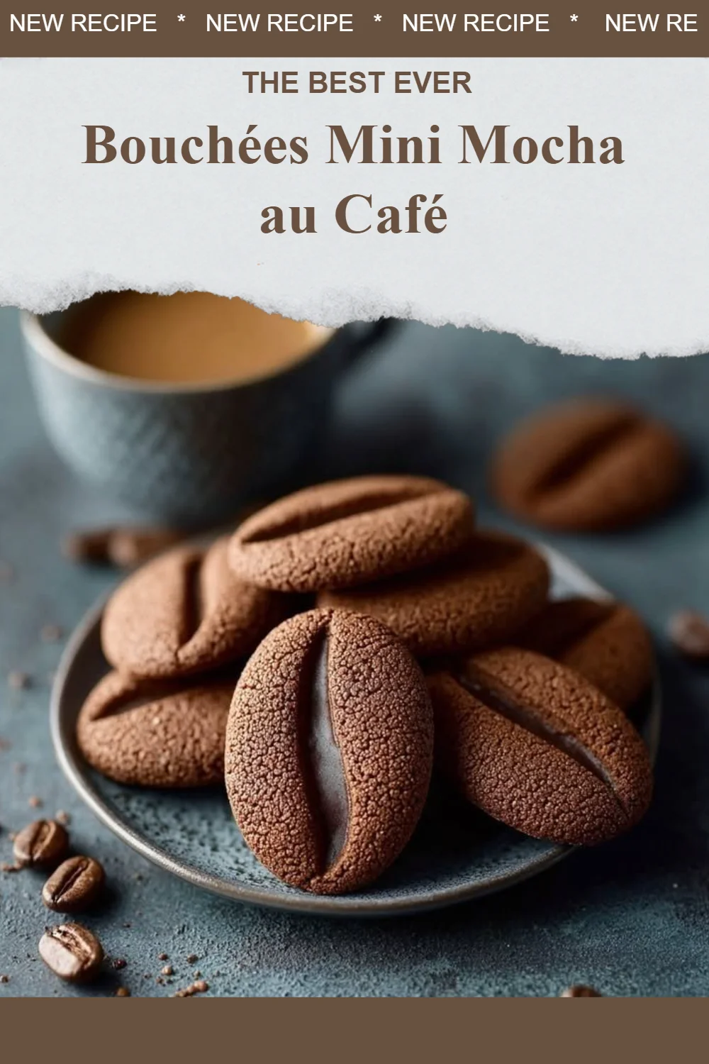 Bouchées Mini Mocha au Café - délicieuses bouchées chocolatées au café
