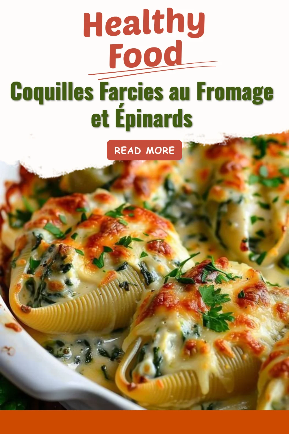 Coquilles Farcies au Fromage et Épinards, un plat délicieux et réconfortant.