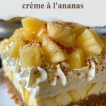 Gâteau à la Fraise Écrasé avec Glaçage au Fromage à la Crème