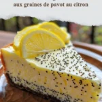 Gâteau au fromage aux bleuets et chocolat blanc