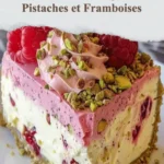 Cheesecake aux myrtilles et chocolat blanc