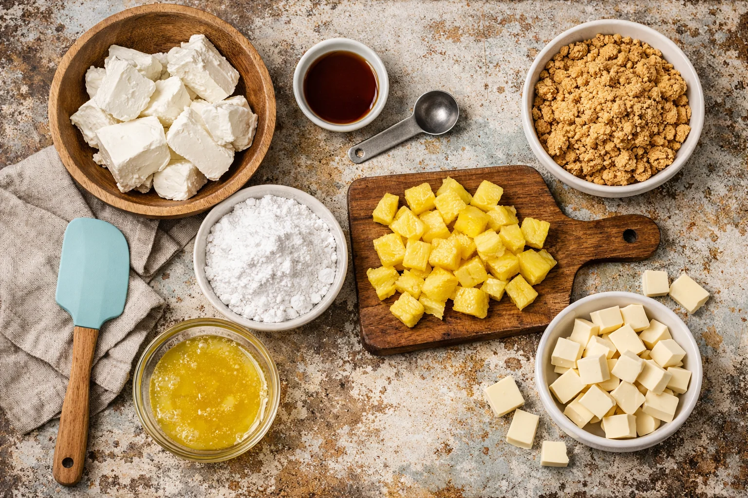 Gourmand Bouchées de cheesecake à l’ananas et au chocolat blanc irrésistibl