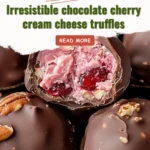 Chocolate Chip and Maraschino Cherry Cookies