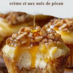 Cheesecake no-bake avec myrtilles et lemon curd
