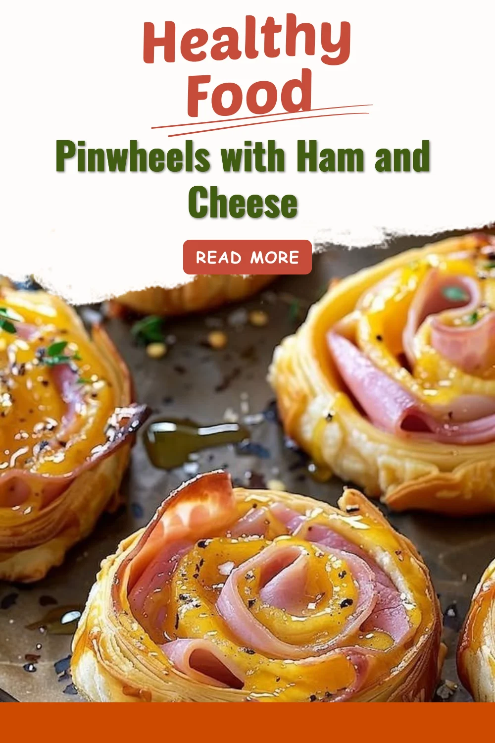 Recette de pinwheels au jambon et fromage savoureux