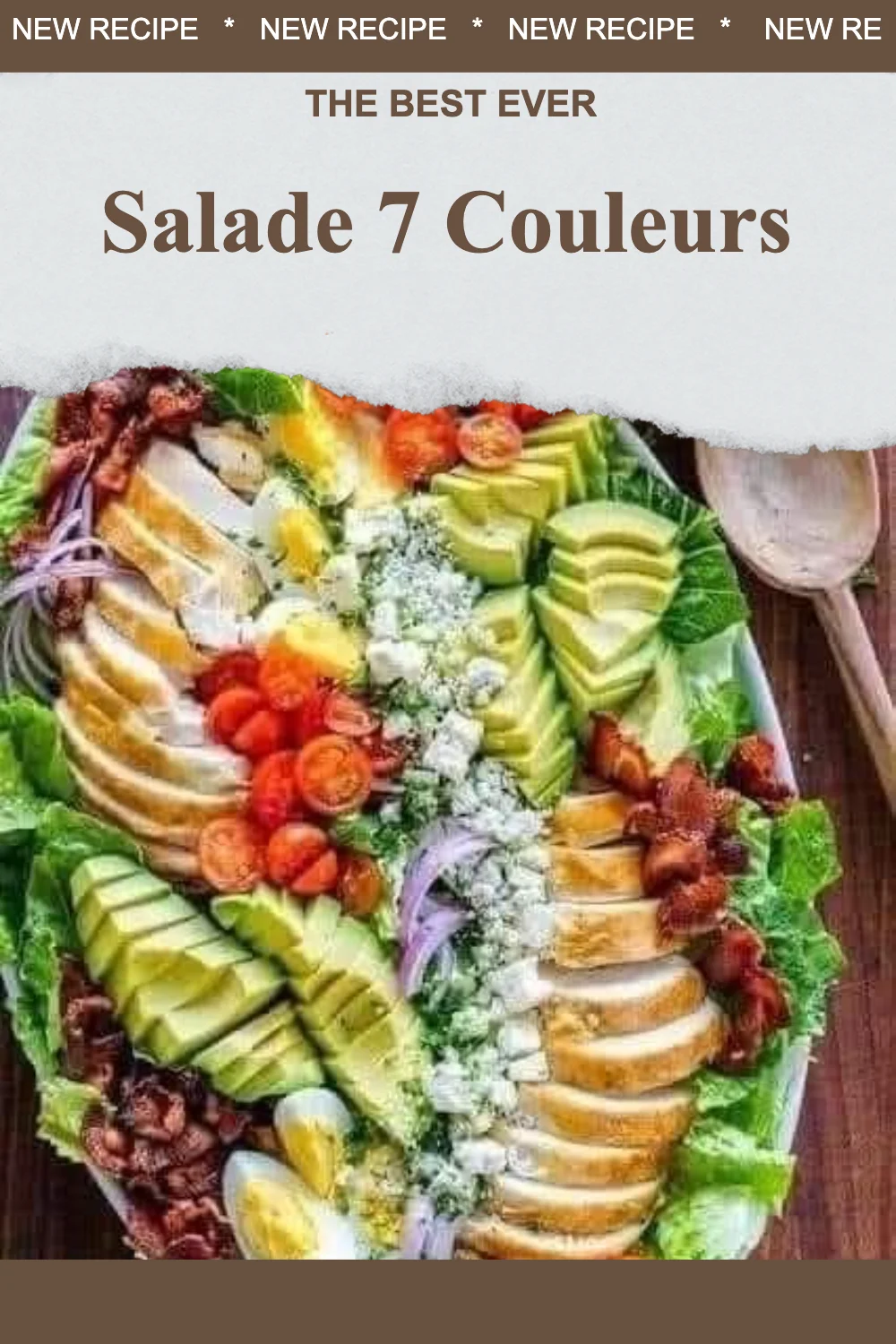 Salade 7 Couleurs avec légumes variés, pleine de couleurs et de fraîcheur.