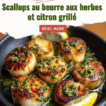 Tempura de crabe royal avec beurre blanc crémeux