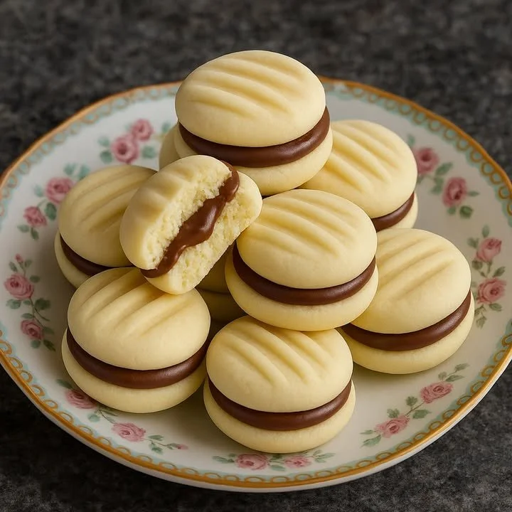 Biscuits de ma&iuml;s et lait condens&eacute;