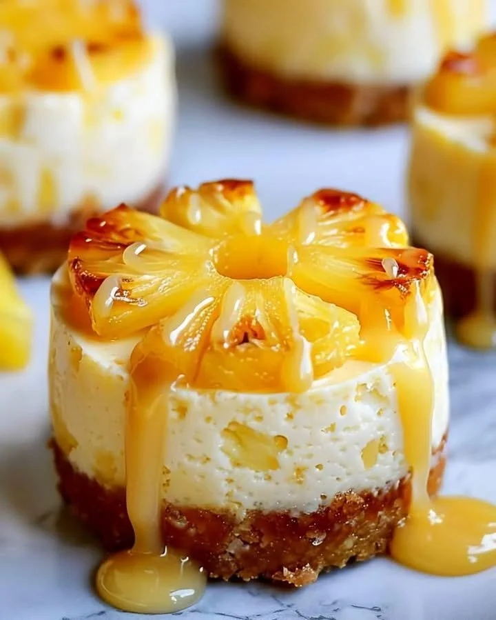 Cheesecake &agrave; l'ananas