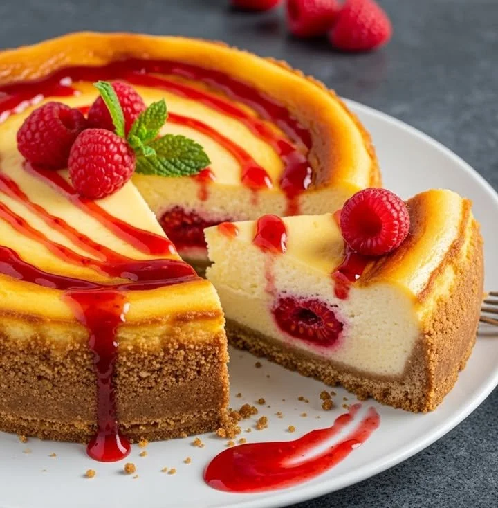 Cheesecake aux Framboises