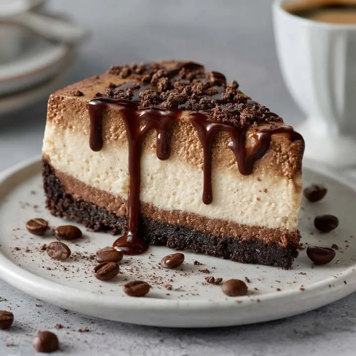Cheesecake Fondant au Cappuccino