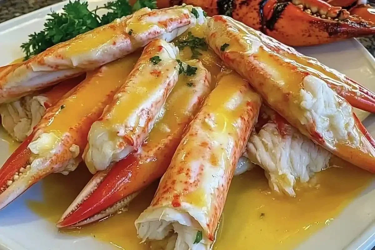 Cuisses de crabe royal &agrave; la vapeur