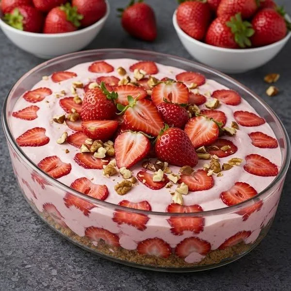 D&eacute;licieux Pav&eacute; aux Fraises