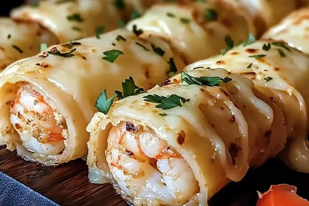 Fajitas de crevettes et de crabe