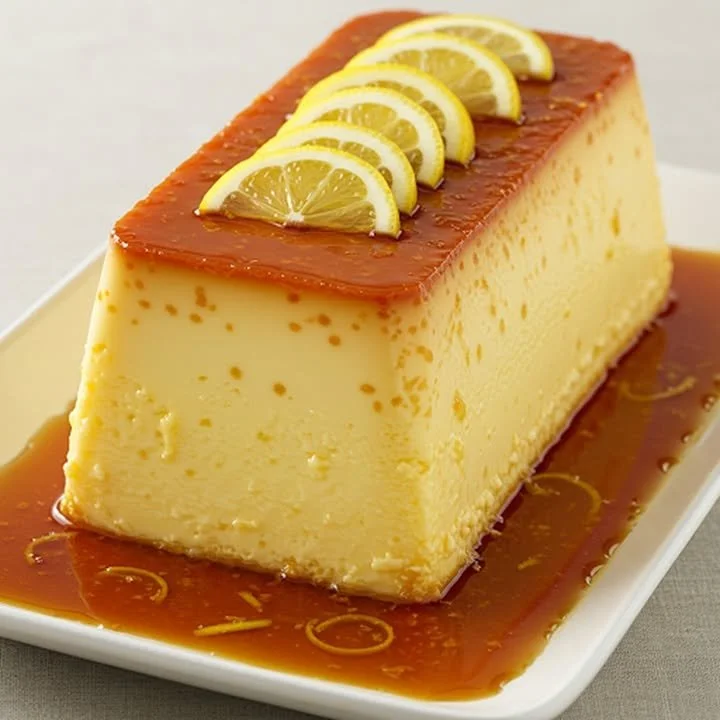 Flan au citron