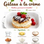 Gâteau Pâtissier aux Baies et Crème