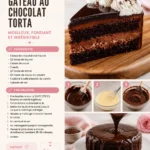 Gâteau Tuxedo au Chocolat