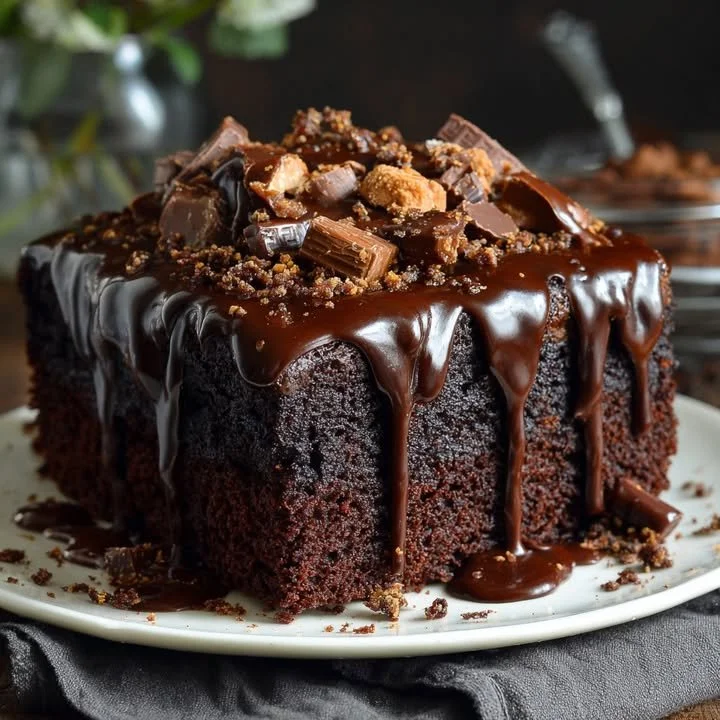 Gâteau au chocolat ultra indulgent