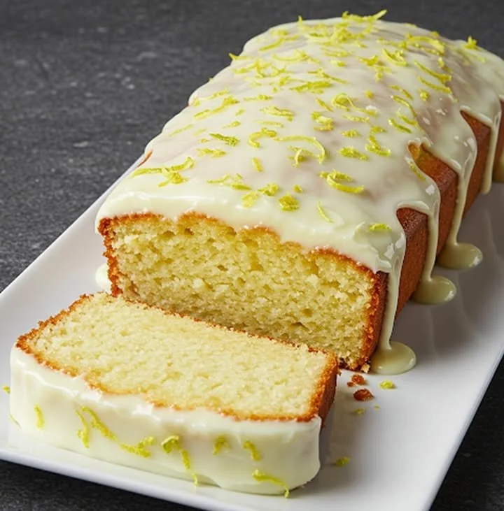 G&acirc;teau au Citron Napp&eacute; de Lait Concentr&eacute;