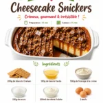 Gâteau de crème glacée au cookie à pépites de chocolat