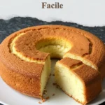 Gâteau froid au citron, SANS FOUR