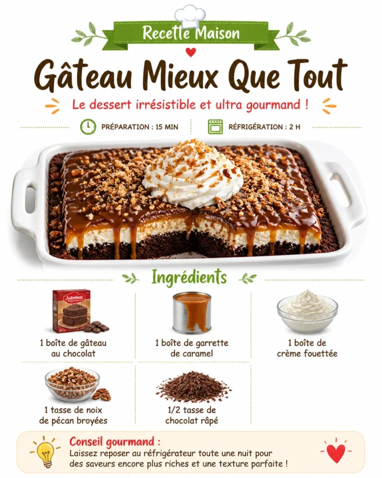 Gâteau Mieux Que Tout, un délice sucré fait maison