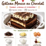 Gâteau au chocolat Hershey moelleux