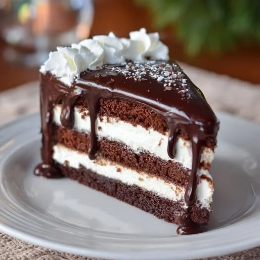 Gâteau Tuxedo au Chocolat