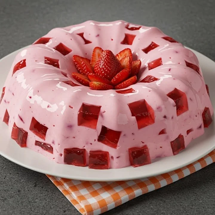 Gélatine de fraise
