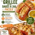 Recette de queues de homard au beurre à l’ail