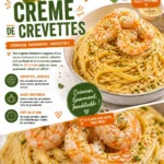 Fajitas de crevettes et de crabe