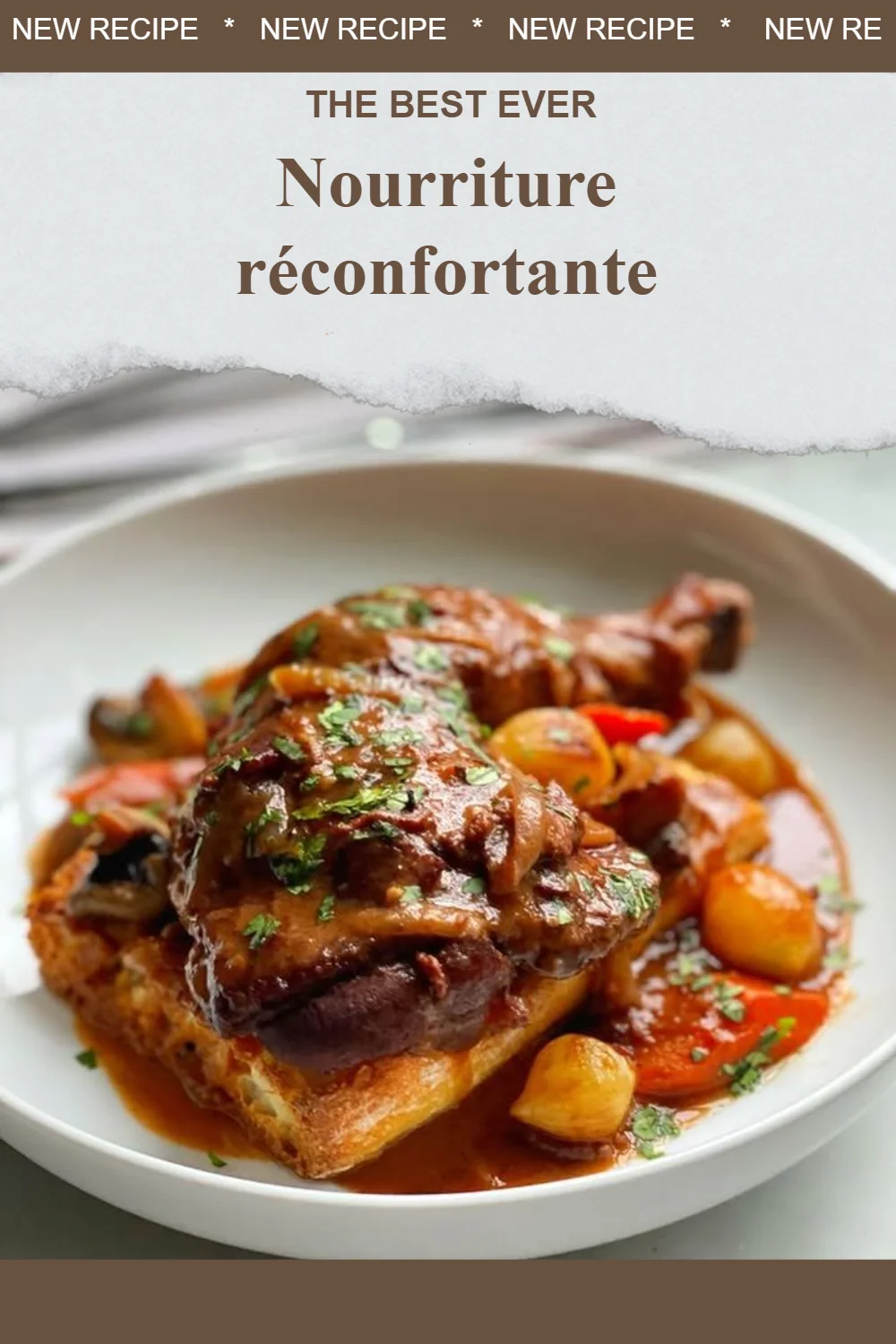 Plat réconfortant mettant en avant des ingrédients savoureux et réconfortants