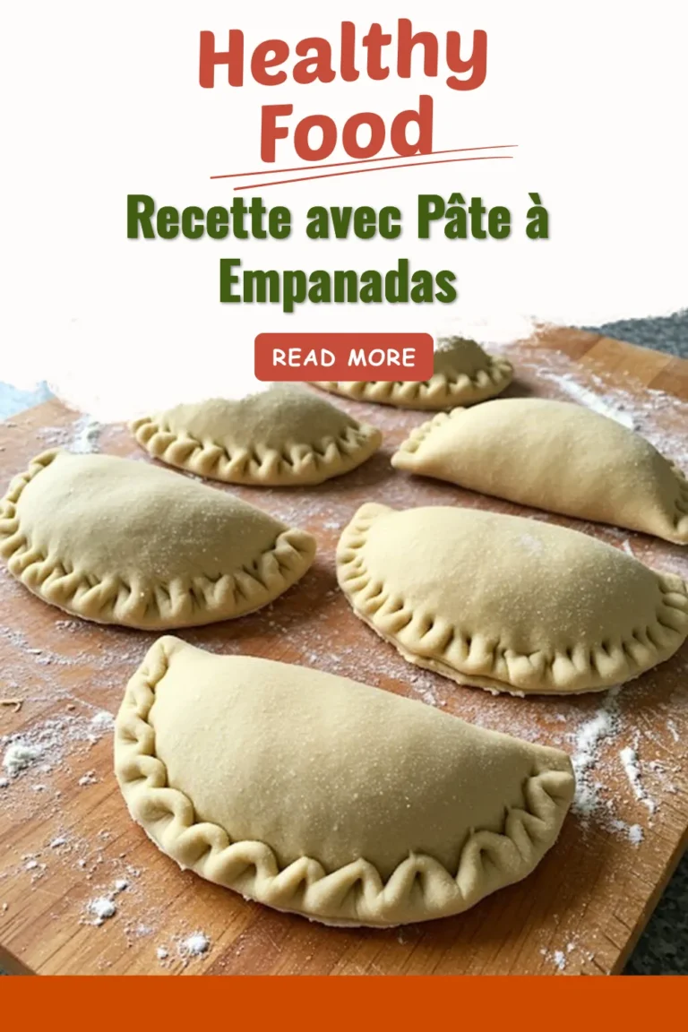 Recette de délicieuses empanadas faites avec de la pâte à empanadas