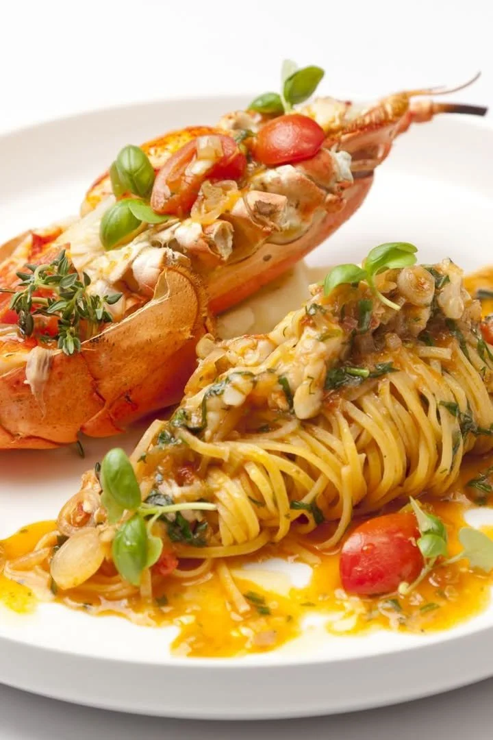 Spaghetti au homard