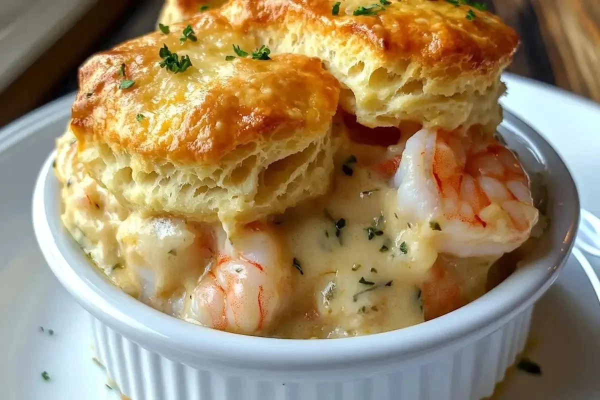 Tarte de fruits de mer au cheddar Bay