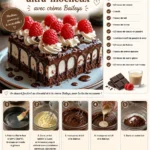 Desserte au chocolat sans cuisson