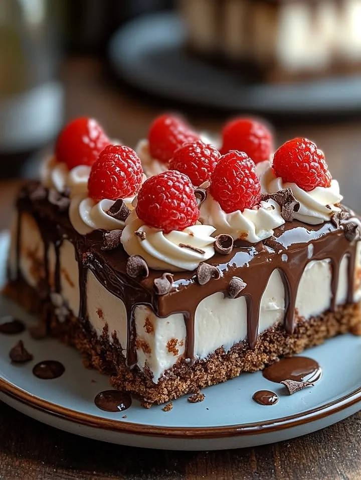 Ultra-moist chocolate cake with Baileys cream