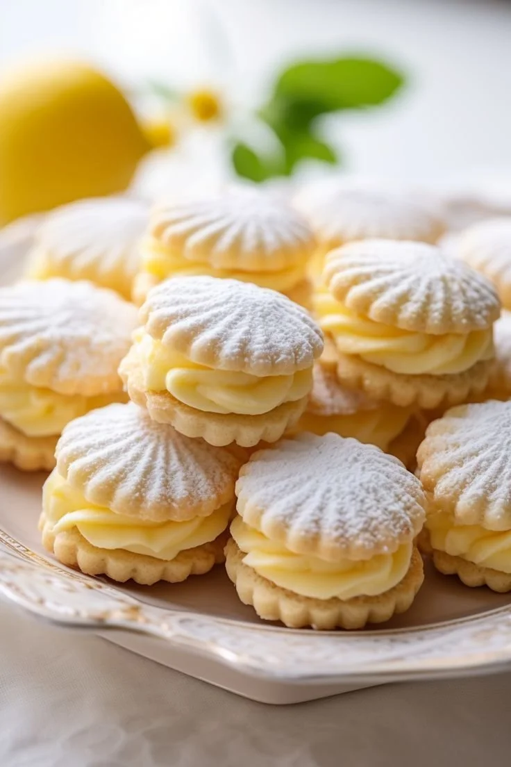 Biscuits au Citron Beurr&eacute;s