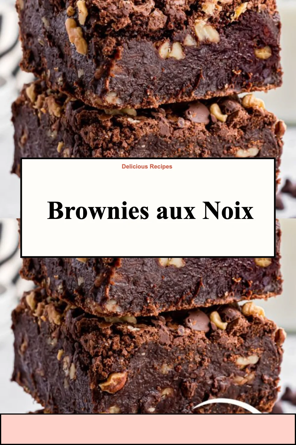 Brownies aux noix moelleux et gourmands, une recette irrésistible.